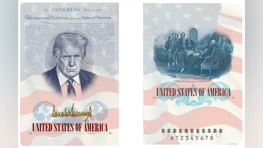 trump passport — US news