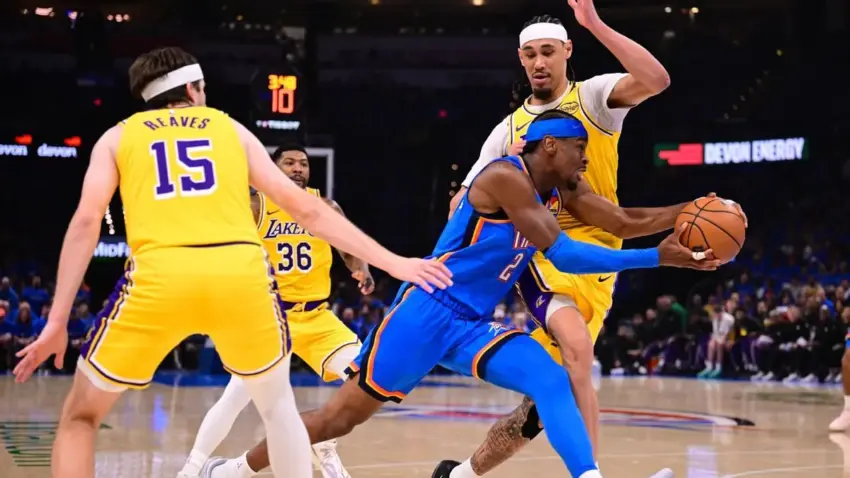 thunder vs lakers — US news