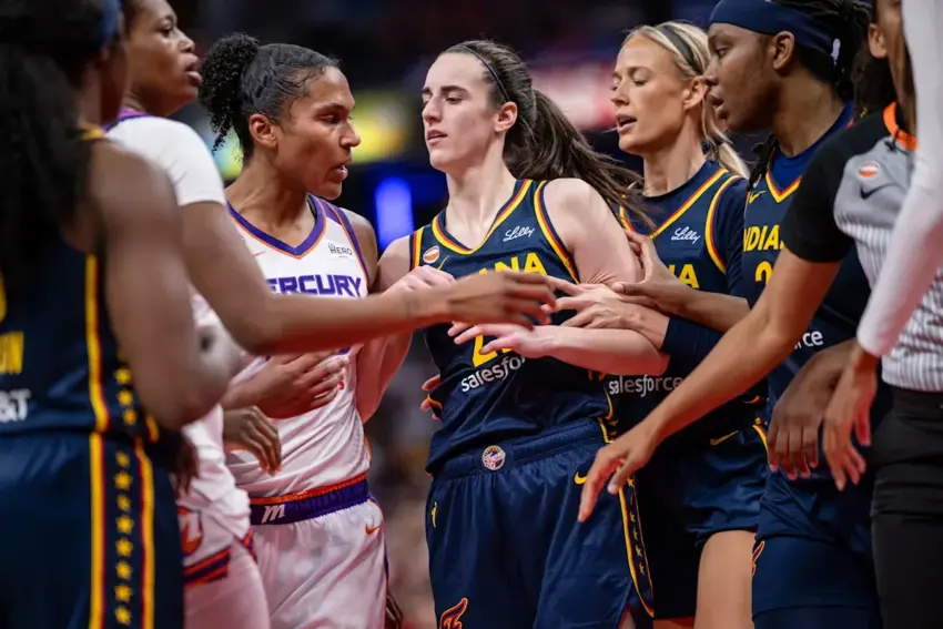 Mercury's Thomas suspended 1 game for shot to Clark's throat
