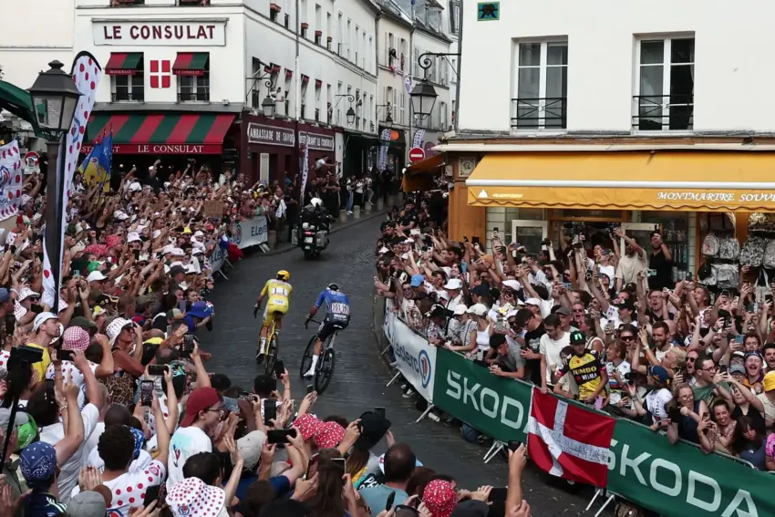 Tour de France 2026: Pogacar seals fifth title as Van der Poel wins incredible sprint on the Champs-Élysées – as it happened