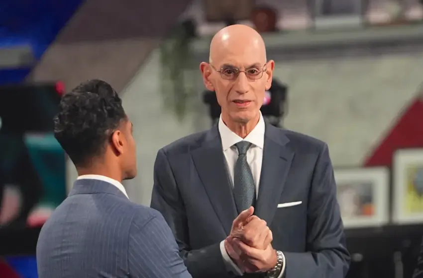 Adam Silver calls Caitlin Clark a ‘political football,’ sidesteps suspension report - The New York Times