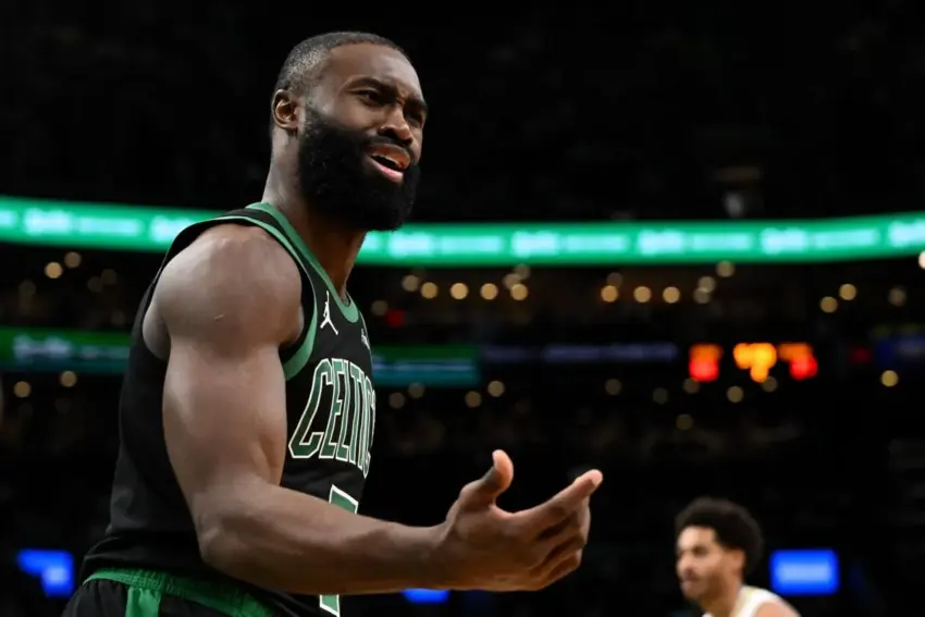 Jaylen Brown 'excited and disappointed' after trade to 76ers