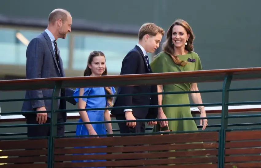 Prince William and wife Kate share a moment with Jannik Sinner after his Wimbledon victory - AP News