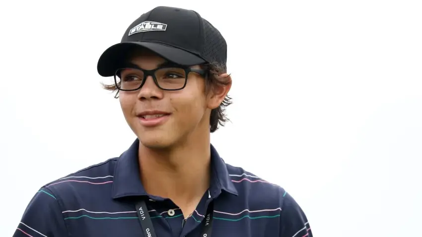 Charlie Woods' shot at the U.S. Junior Amateur ruined by clueless golf fan's phone: 'Really, dude?' - Fox News
