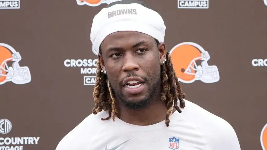 Browns' Jerry Jeudy disputes video appearing to show QB pick