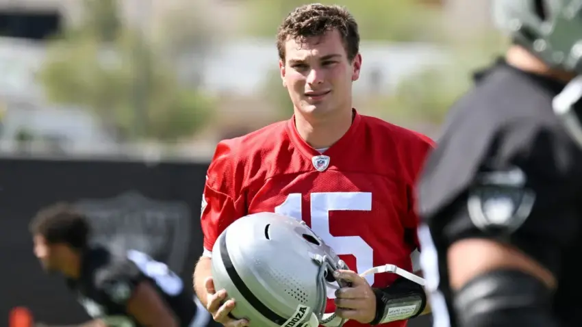 Raiders sign No. 1 pick Fernando Mendoza to rookie contract