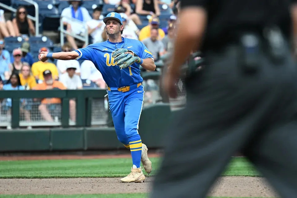 UCLA shortstop Roch Cholowsky.