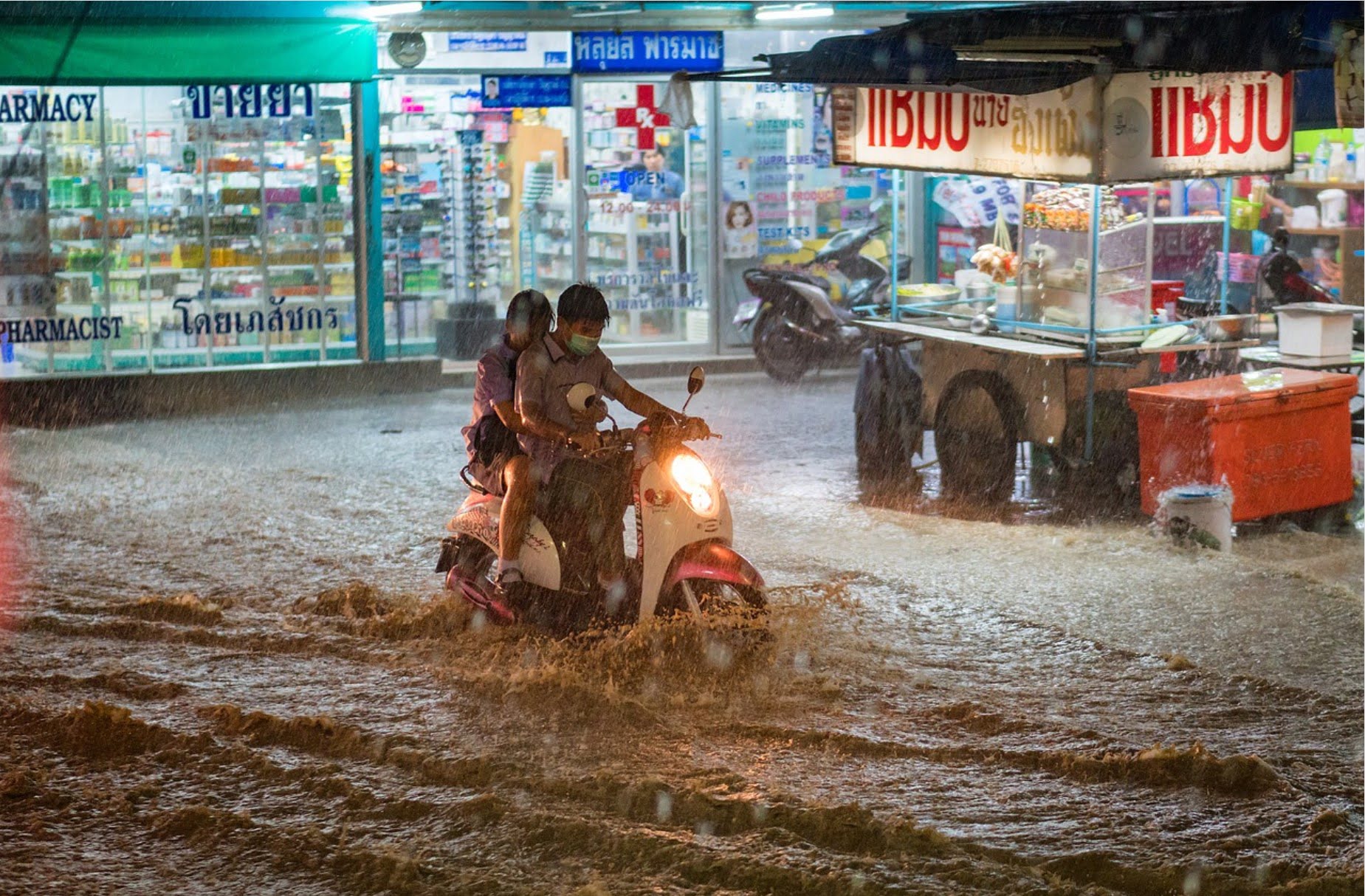 Bangkok during the rainy season