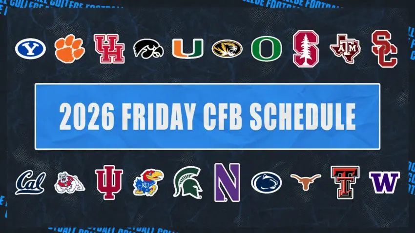 College football TV schedule for Week 0 of 2026 season - AL.com
