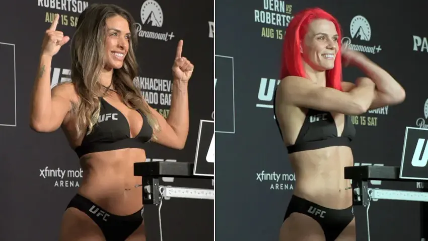 UFC 330 video: Mackenzie Dern, Gillian Robertson make title weight